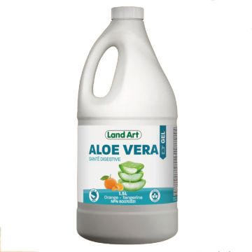 Gel buvable d'aloe vera - Orange-tangerine