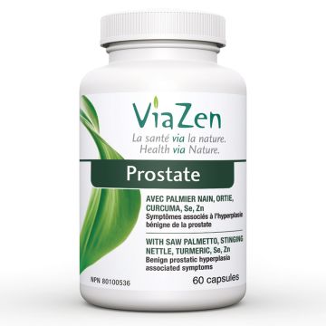 Prostate - With saw palmetto, stinging nettle, turmeric, Se, Ze