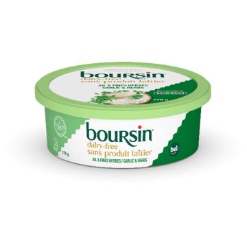 Boursin sans produit laitier - Ail et fines herbes