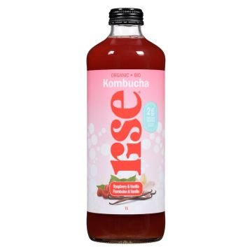 Raspberry Vanilla Organic Kombucha