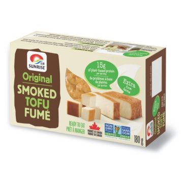 Tofu ferme fumé