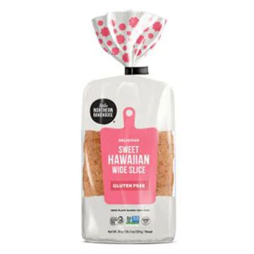 Pain sucré hawaïen en tranches larges sans gluten