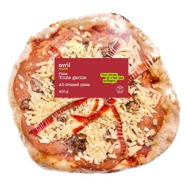 Pizza sans lactose - Toute garnie  