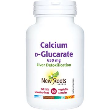 Calcium D-Glucarate 650 mg - Liver Detoxification