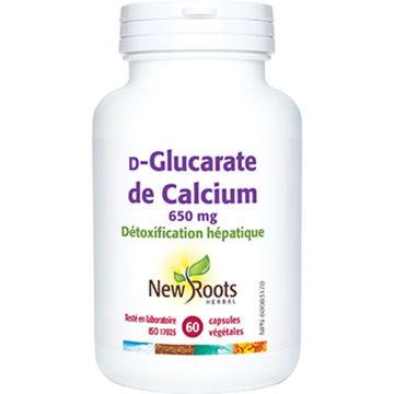 D-⁠Glucarate de calcium  650 mg - Détoxification hépatique