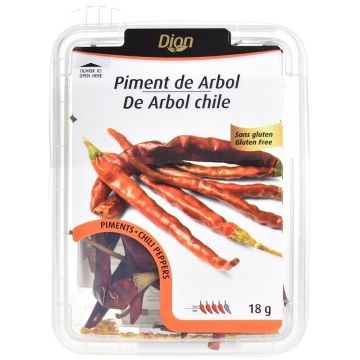 Piment de Arbol sans gluten