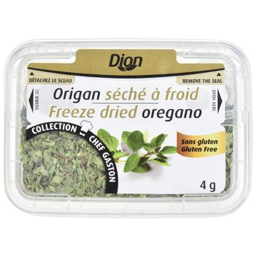 Origan séché à froid sans gluten