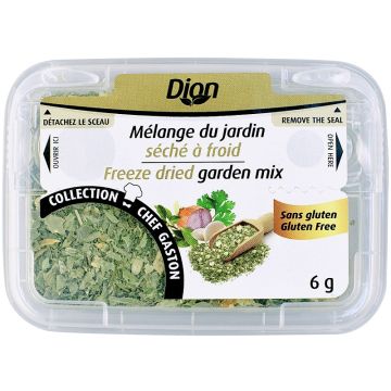 Mélange du jardin séché à froid sans gluten