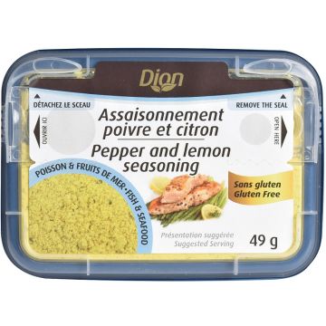 Pepper and lemon seasoning (Gluten free)