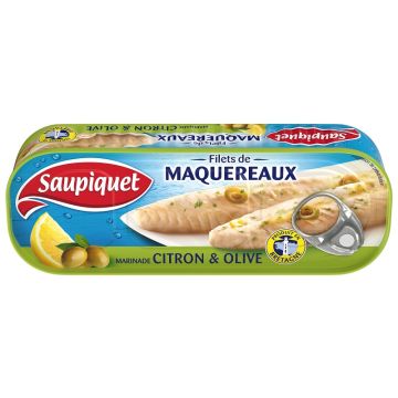 Filets de maquereaux - Citron & olive