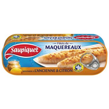 Filets de maquereaux - Moutarde à l'ancienne & citron
