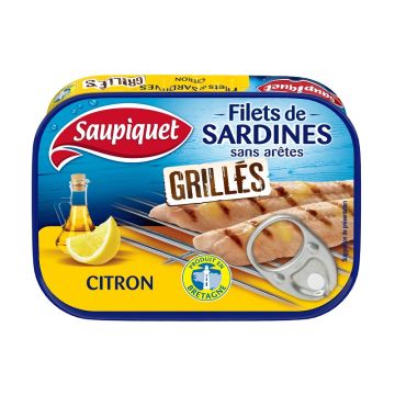 Grilled sardines fillets - Lemon
