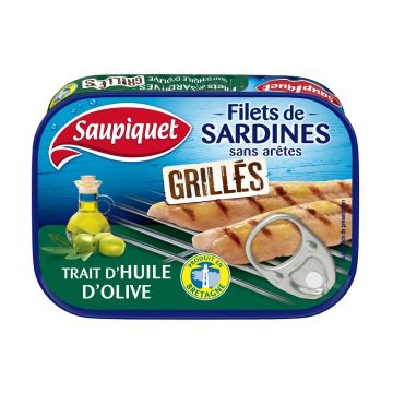 Grilled sardines fillets - Olive oil