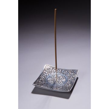 Incense holder aluminum square