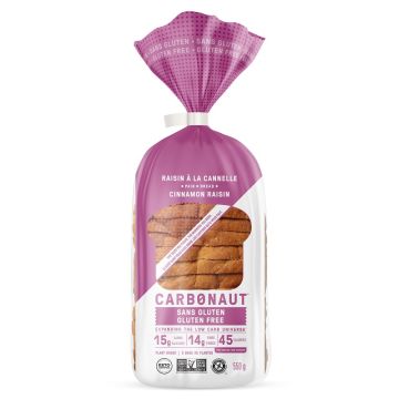 Pain cétogène - Raisin à la cannelle