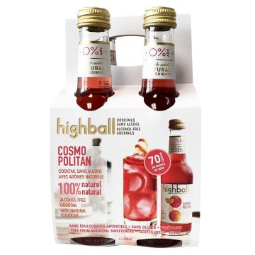 Alcohol-free cocktail - Cosmopolitan (Pack of 4 bottles)