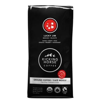 Organic Fairtrade Ground Coffee - Lucky Jim