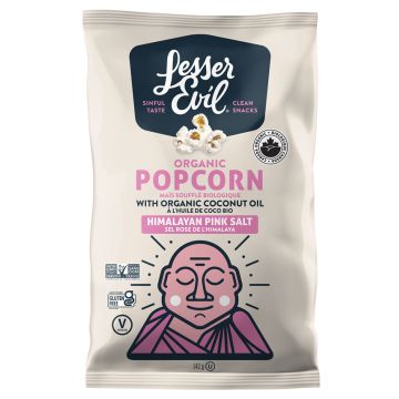 Organic Himalayan Salt Popcorn