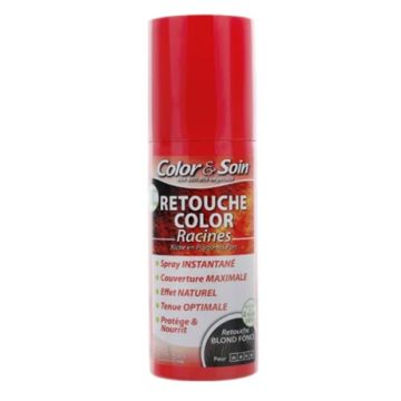 Retouche couleur racines - Blond foncé