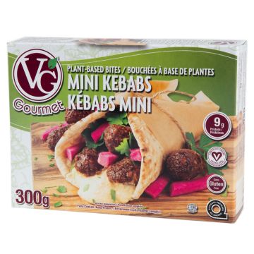 Bouchées à base de plantes mini kebab