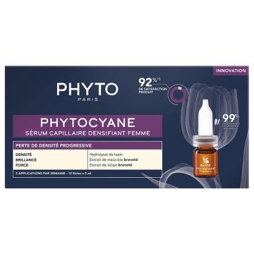 Phytocyane sérum capillaire densifiant femme