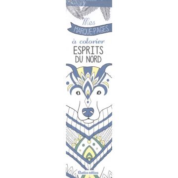 Mes marque-pages à colorier - Esprits du Nord