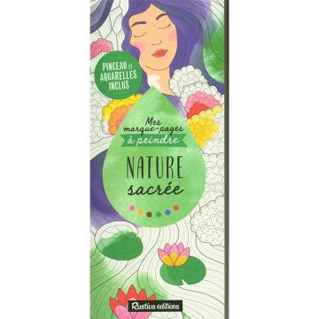Mes marques-pages à peindre : Nature sacrée