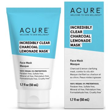 Masque clarifiant au charbon et citron - Peaux mixtes à grasses