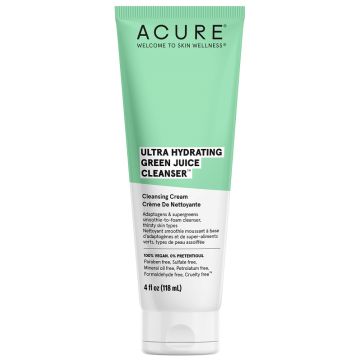 Crème nettoyante ultra hydratante au jus vert