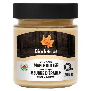 Beurre d'érable biologique