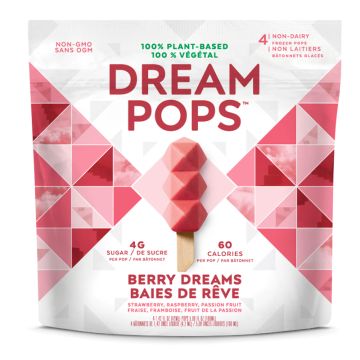Vegan popsicles - Dream berries