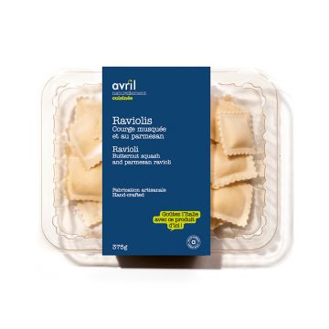 Butternut Squash and Parmesan Handcrafted Ravioli