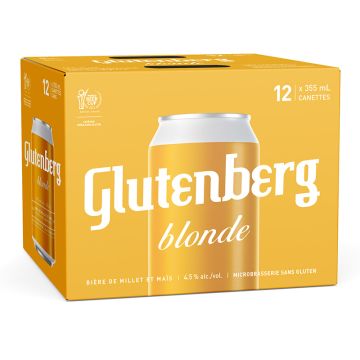 Bière sans gluten  Blonde  