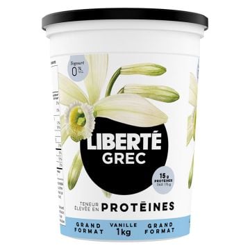 0% Vanilla Greek Yogurt