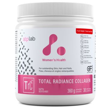 Collagène total radiance saveur punch aux fruits 30 portions - Santé de la femme