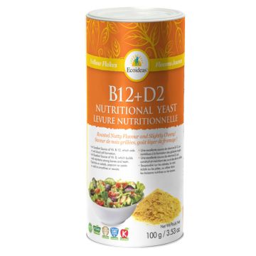 Levure nutritionnelle - B12 + D2 en flocons 
