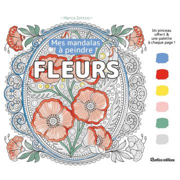 Mandalas à peintre:  Fleurs