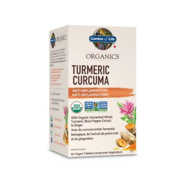 Mykind Organic Fermented Turmeric in tablets - Anti-inflammatory