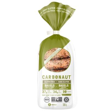 Ketogenic bagels - Herb & garlic seeds