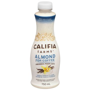 Almond Beverage - Vanilla flavored coffee
