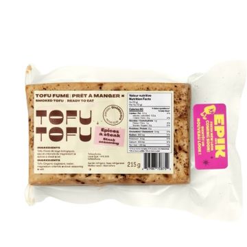 Tofu fumé épices à steak