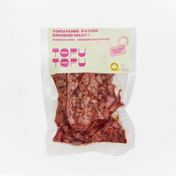 Tofu fumé - Façon smoked meat  