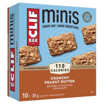 Minis barres - Au beurre d'arachide croquant  