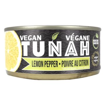 Thon végane -  Poivre au citron