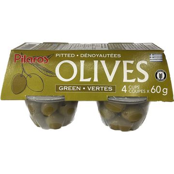 Green olives - Pitted in cups