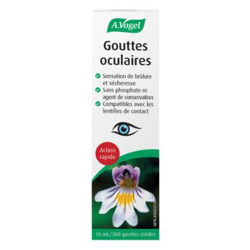 Gouttes oculaires Yeux
