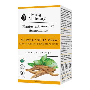 Ashwagandha fermenté biologique 120 mg - Stress