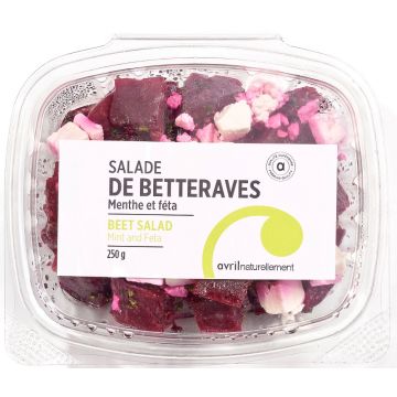 Beet Mint and Feta Salad