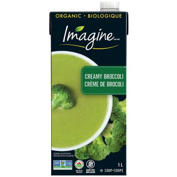 Crème de brocoli biologique
