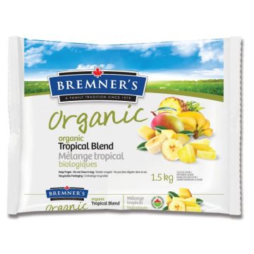 Organic frozen fruit - Tropical blend